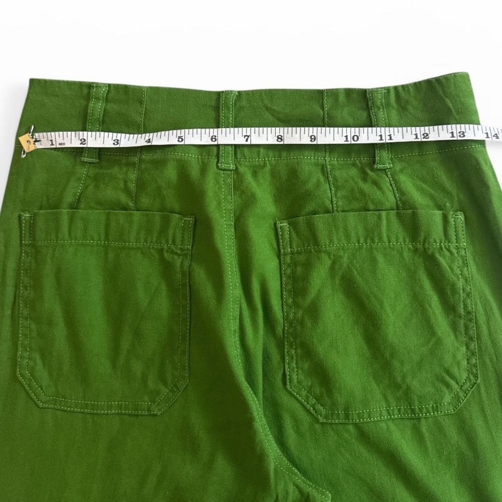 Maeve Anthropologie Wide Leg Cropped Pants Size 26 - Picture 4 of 6